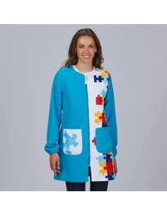 Bata de maestra especial autismo puzzle