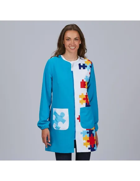 Bata de maestra especial autismo puzzle