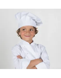 Gorro gran chef infantil blanco Garys