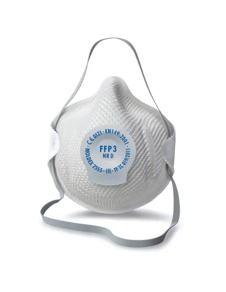 Mascarilla FFP3 con válvula Moldex 2555: protección respiratoria de calidad