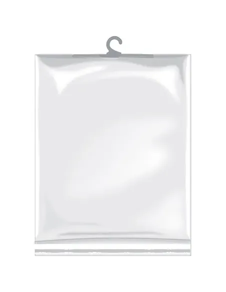 Bolsa de plástico con adhesivo y percha Caracas de Valento