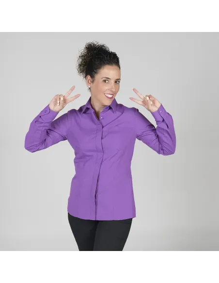 Blusa con botón oculto Garys 248100