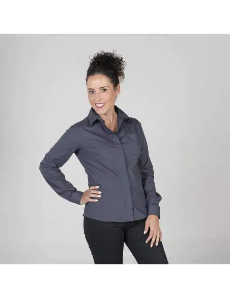 Blusa con botón oculto Garys 248100