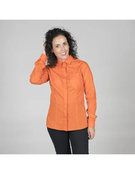 Blusa con botón oculto Garys 248100