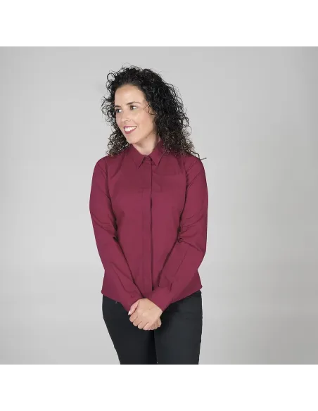 Blusa con botón oculto Garys 248100