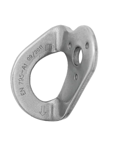 PLACA ANCLAJE ACERO INOX FIJ 1 TORNI METRICA 10