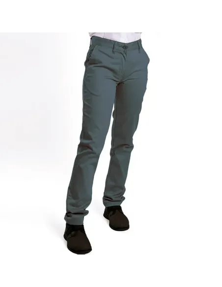 Textil-r pantalón chino señora