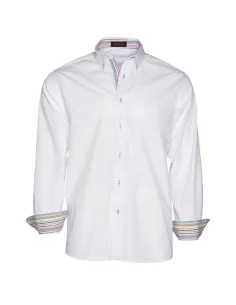 CAMISA CABALLERO CUELLO Y PUÑO COLORES