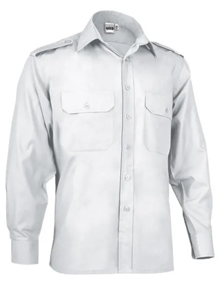 CAMISA VIGILANT 2 BOLSILL.Y GALONES M/L