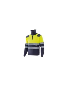 Jersey Bicolor Alta Visibilidad Cuello Alto