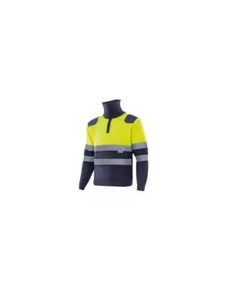 Jersey Bicolor Alta Visibilidad Cuello Alto