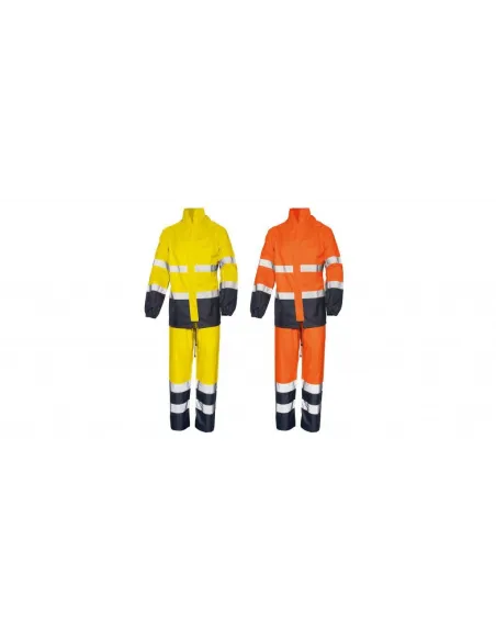 CONJUNTO IMPERMEABLE A.V BICOLOR