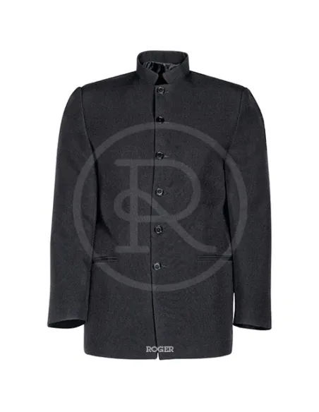CHAQUETA CABALLERO CUELLO MAO FORRADA 100%poliester strech
