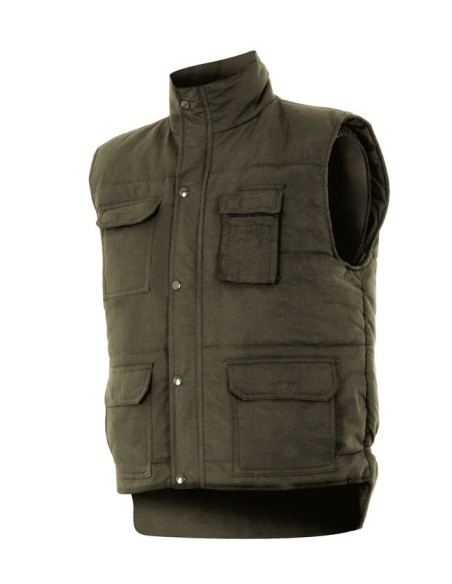 Chaleco multibolsillos acolchado