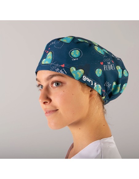GORRO CIRUJANO GOMA TEJIDO RECICLADO