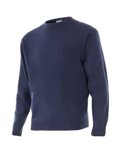 Jersey de punto fino con cuello redondo