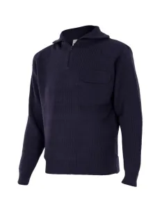 Jersey de punto grueso de cuello alto 2