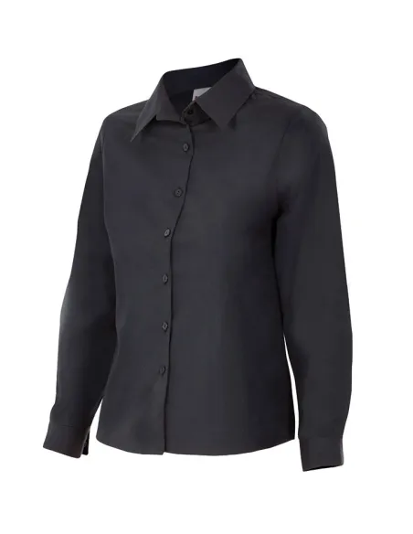 Camisa mujer entallada de manga larga