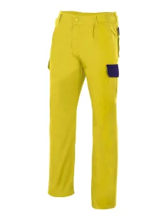 Pantalon bicolor