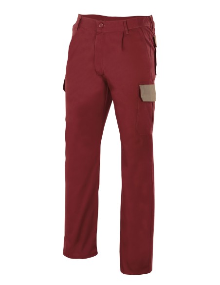 Pantalon bicolor