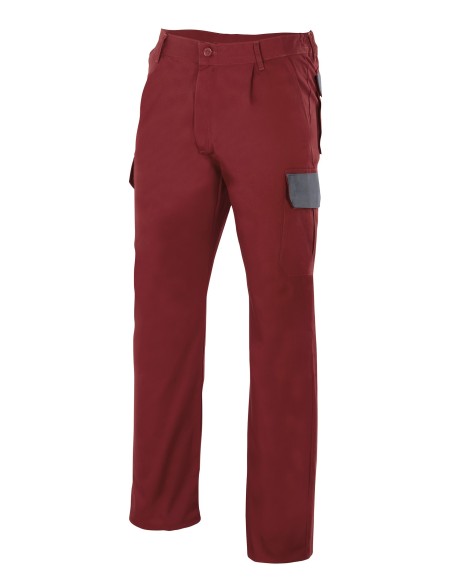 Pantalon bicolor