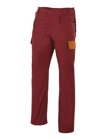 Pantalon bicolor