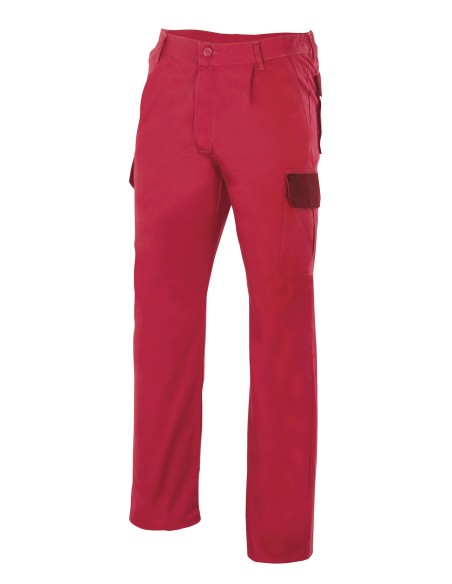 Pantalon bicolor