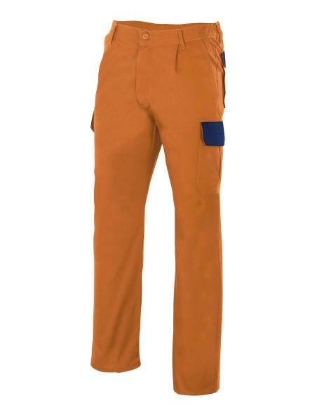 Pantalon bicolor