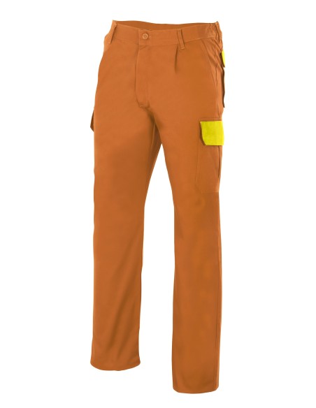 Pantalon bicolor