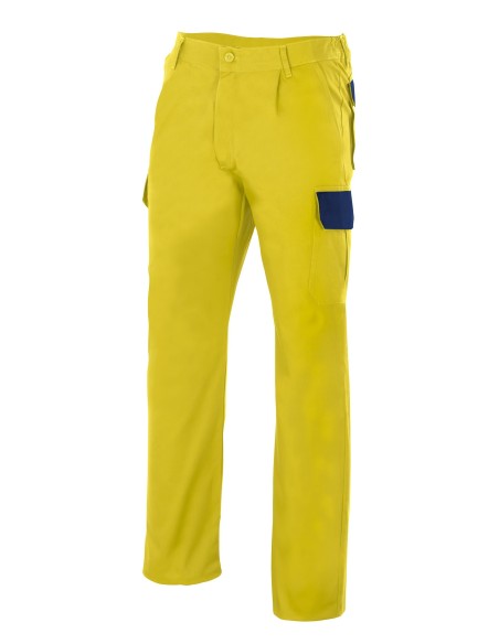 Pantalon bicolor