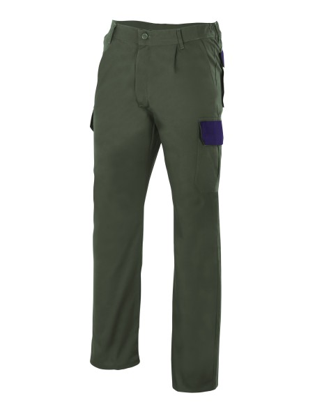 Pantalon bicolor