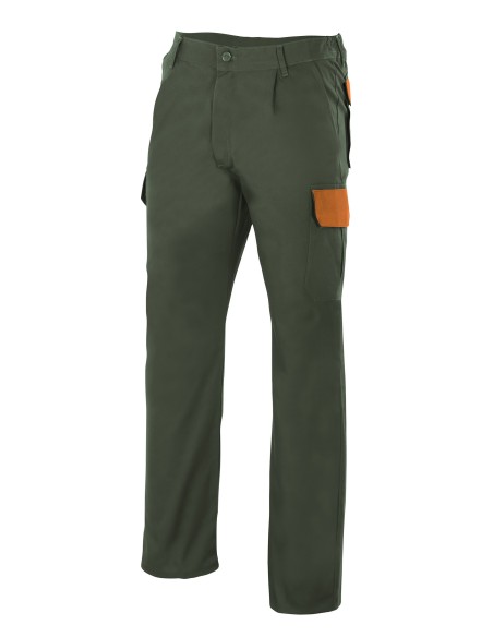 Pantalon bicolor