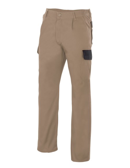 Pantalon bicolor