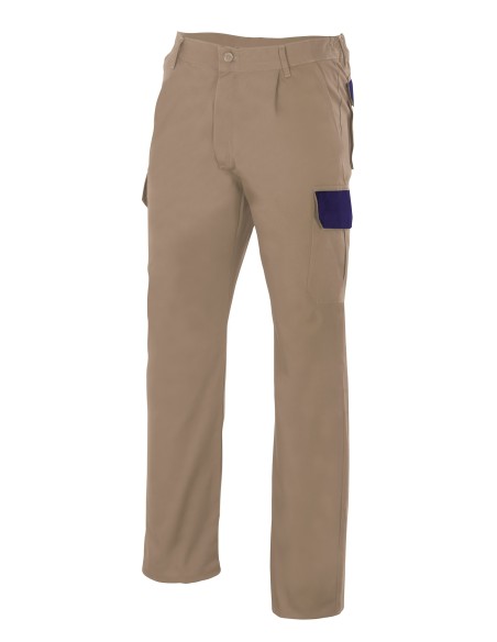 Pantalon bicolor