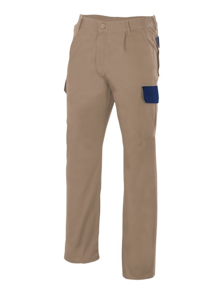 Pantalon bicolor