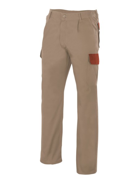Pantalon bicolor