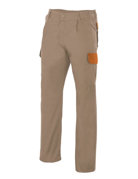 Pantalon bicolor