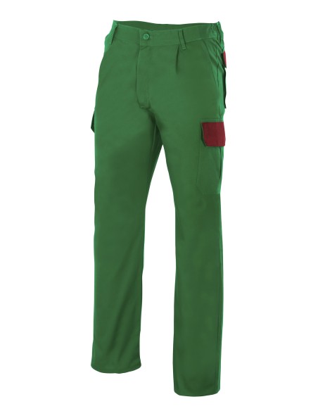 Pantalon bicolor
