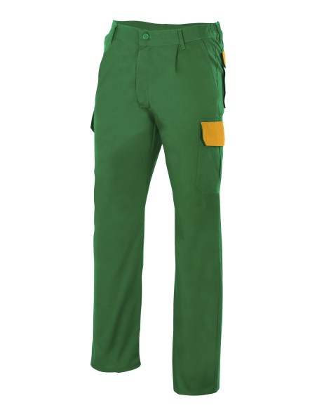 Pantalon bicolor