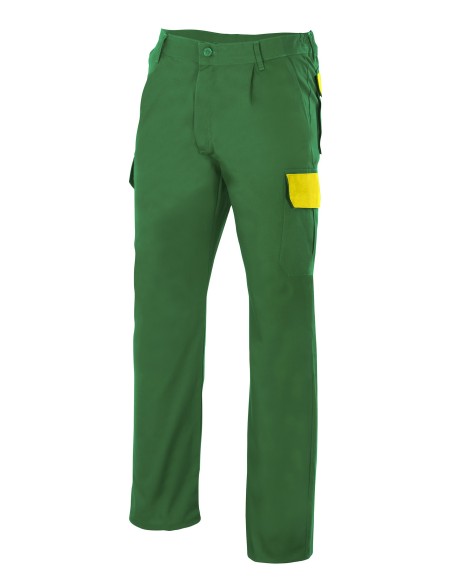 Pantalon bicolor