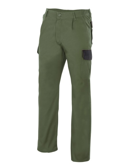 Pantalon bicolor