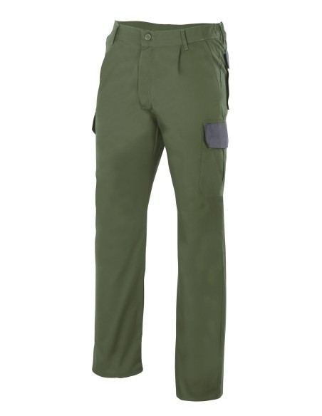 Pantalon bicolor