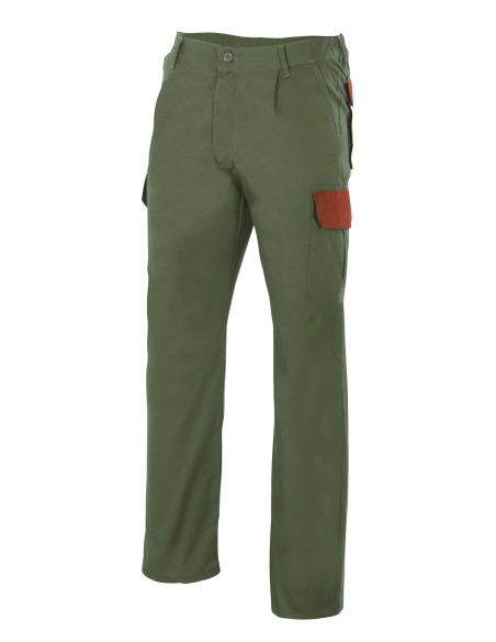 Pantalon bicolor