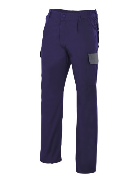Pantalon bicolor