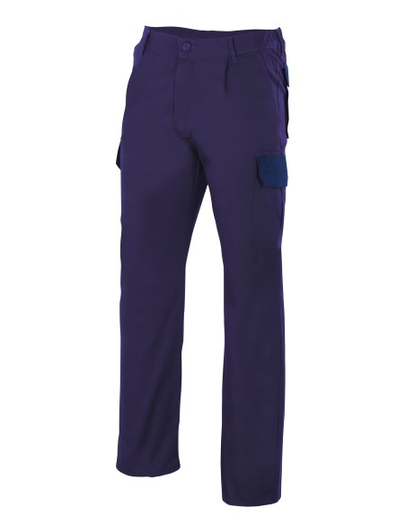 Pantalon bicolor