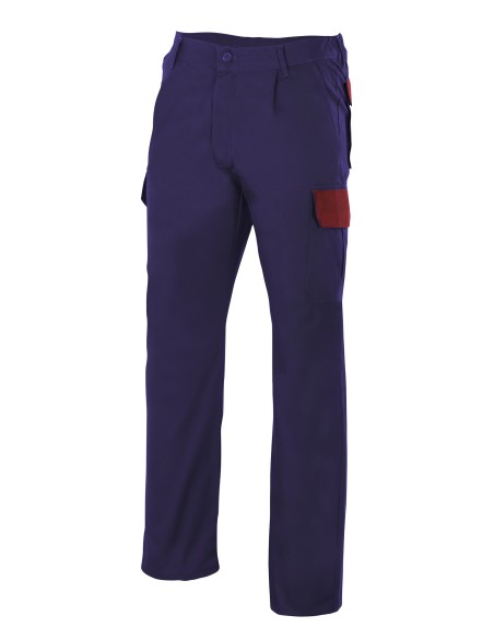 Pantalon bicolor