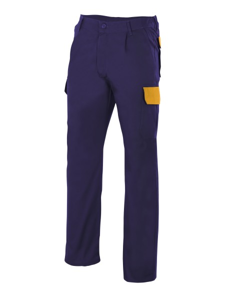 Pantalon bicolor