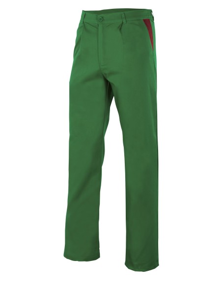 Pantalon bicolor