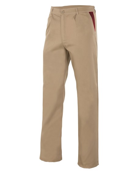 Pantalon bicolor