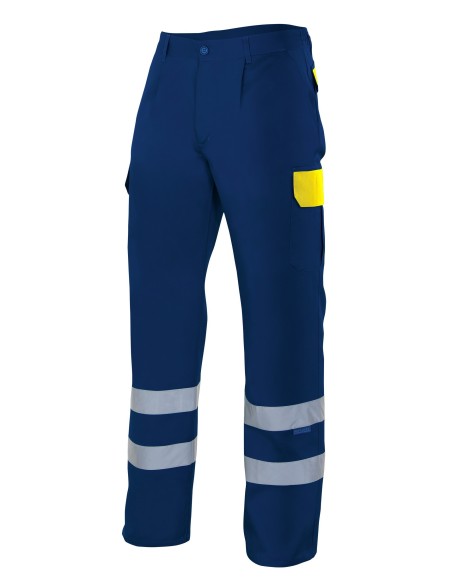 Pantalon con cintas reflectantes
